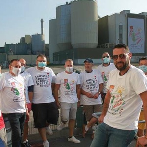 Sauvons  Chapelle d'Arblay Seule usine en France à produire du papier journal 100% recyclé