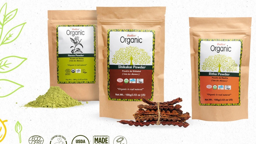 Poudres ayurvédique Radico Organic