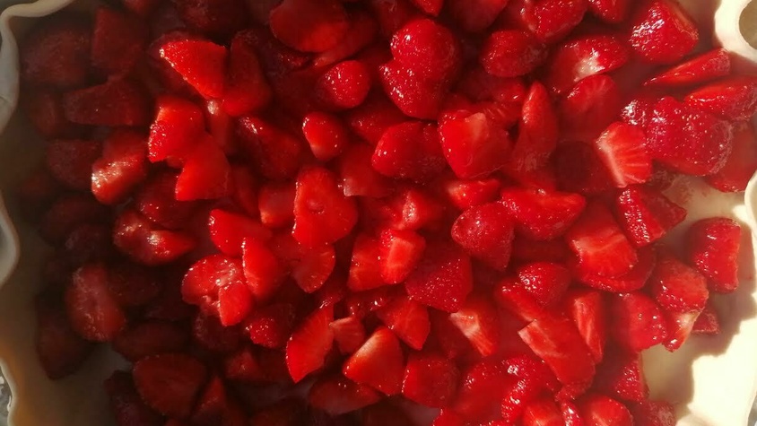 Marinade de fraises