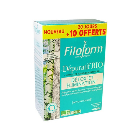 Dépuratif ampoules Fitoform