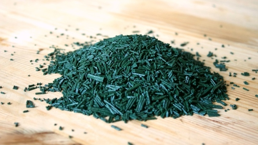 Spiruline en poudre