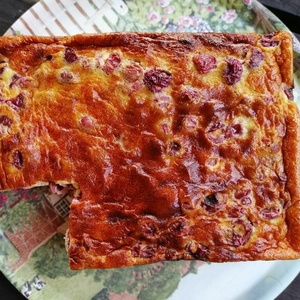 Gâteau brioché à la cerise